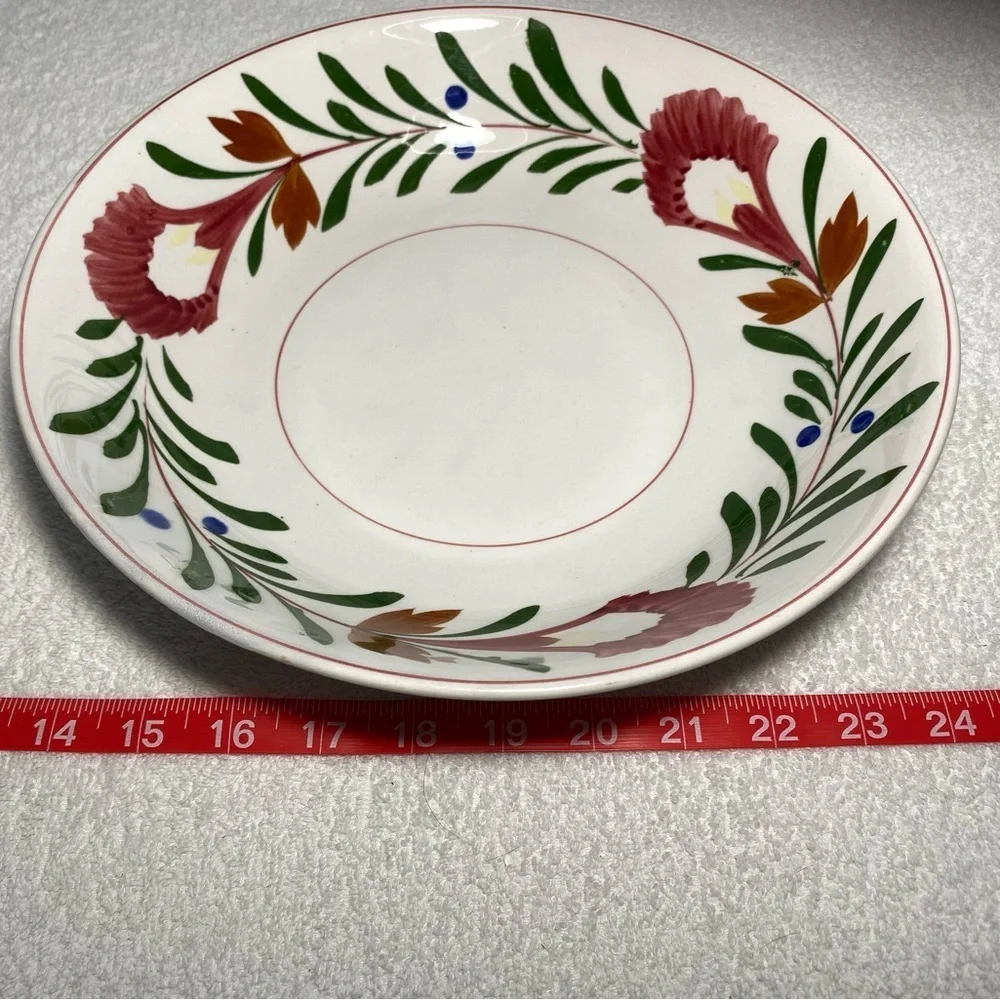 Ideal Ironstone China 11-inch serving bowl - hand painted